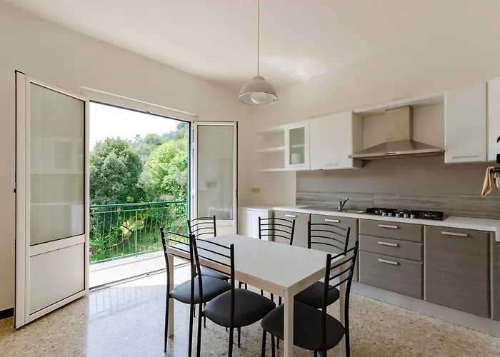 Apartmán Joivy Family Flat With 3 Balconies, 10 Min To Moneglia