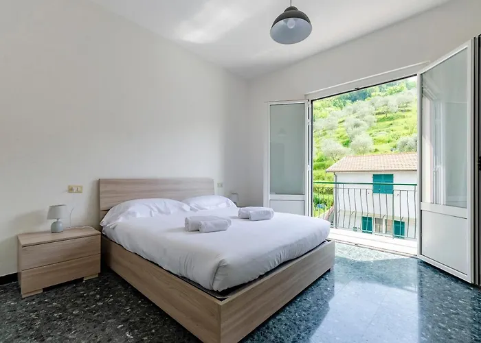 Apartmán Joivy Family Flat With 3 Balconies, 10 Min To Moneglia